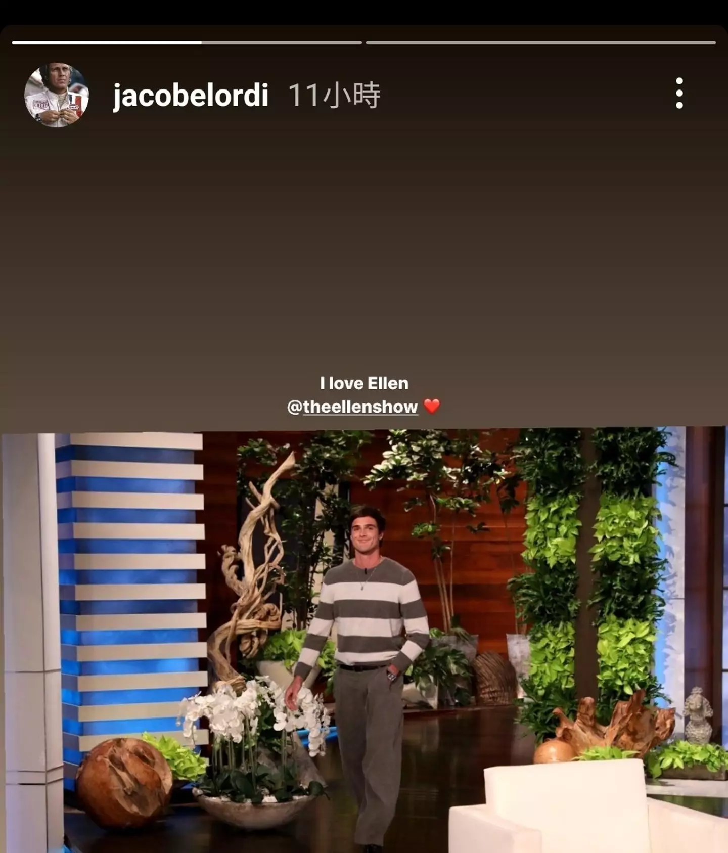 Jacob Elordi appeared to respond to fan backlash on his Instagram story (Instagram/@jacobelordi)