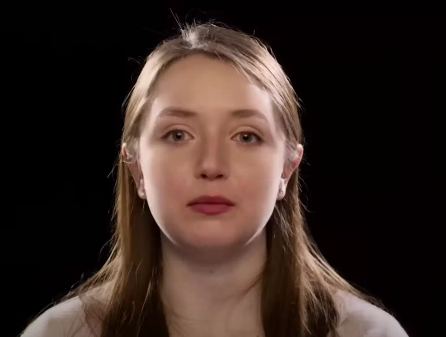 Taylor used deepfake technology to tell her story.