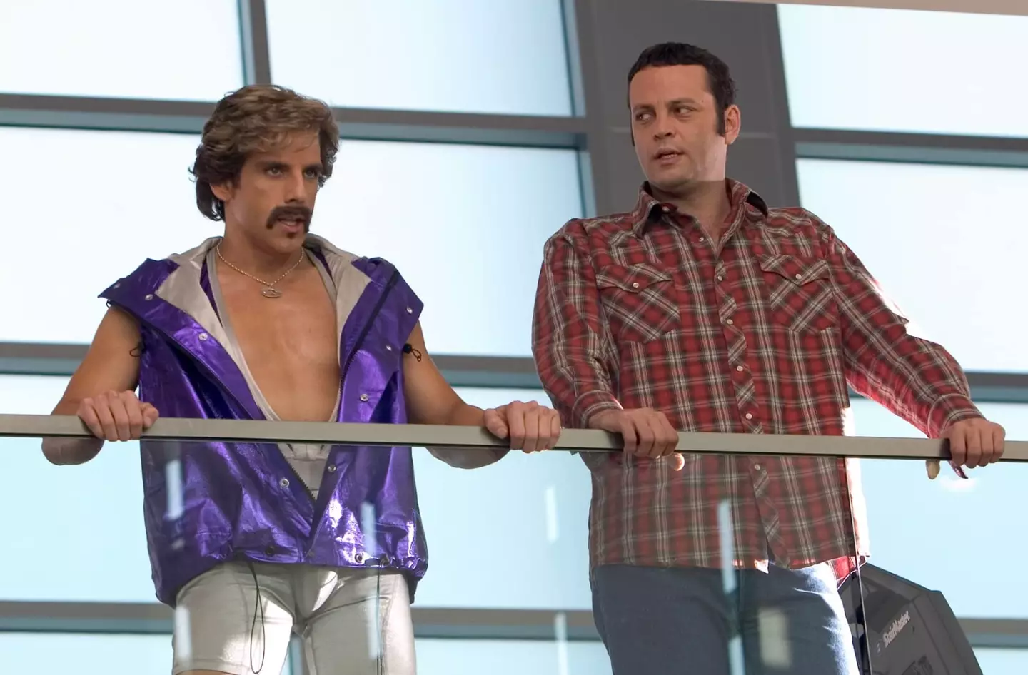 Vaughn and Stiller starred in the original Dodgeball.