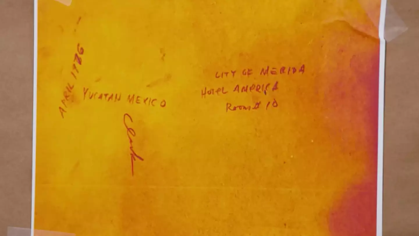 It has inscriptions on the back to mark its authenticity (PBS)