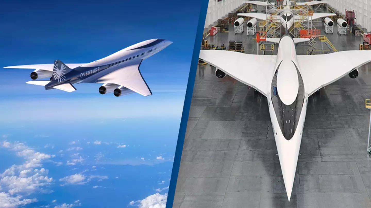 Supersonic jet that hits 1,300mph aims to travel anywhere on Earth in four hours