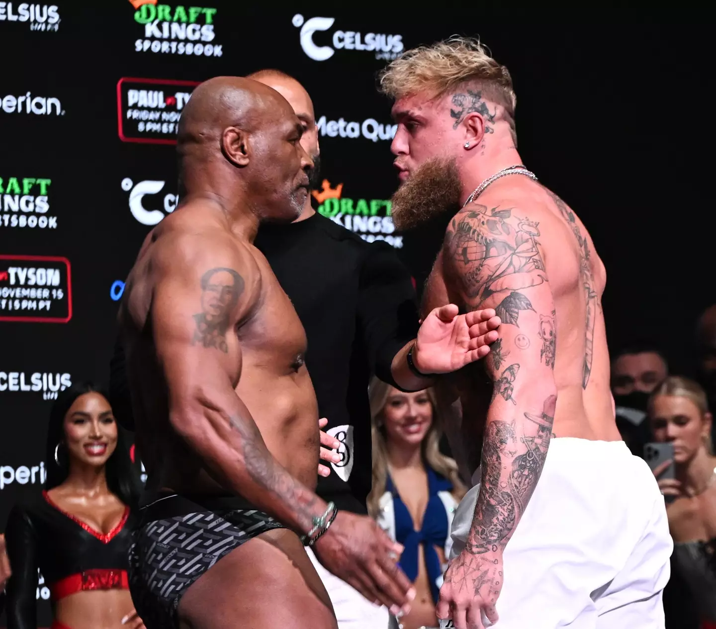 Some have suggested that Jake Paul stood on his opponent's toe (Tayfun Coskun/Anadolu via Getty Images)