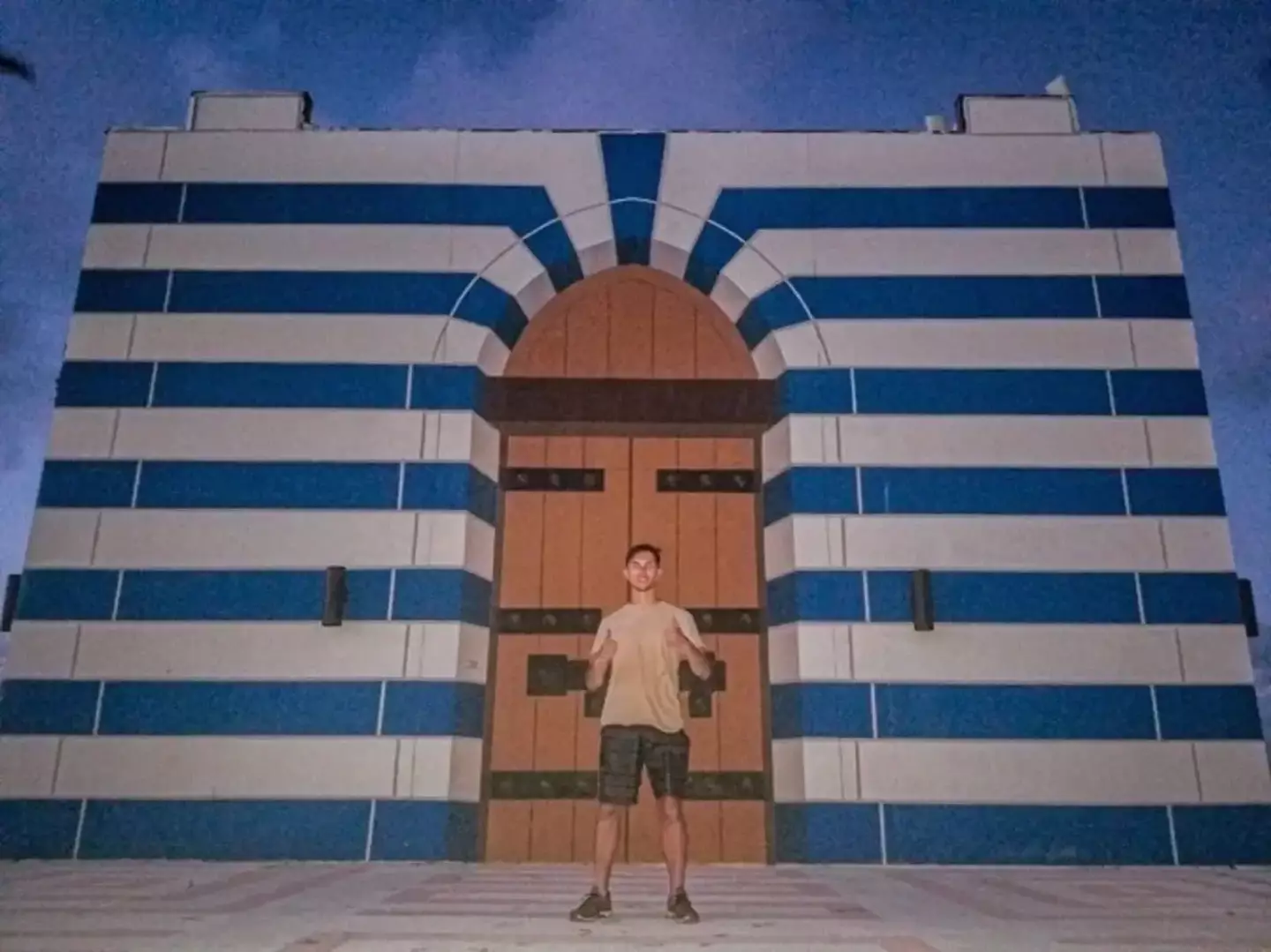 Andy Bracco visited the island a few years ago.