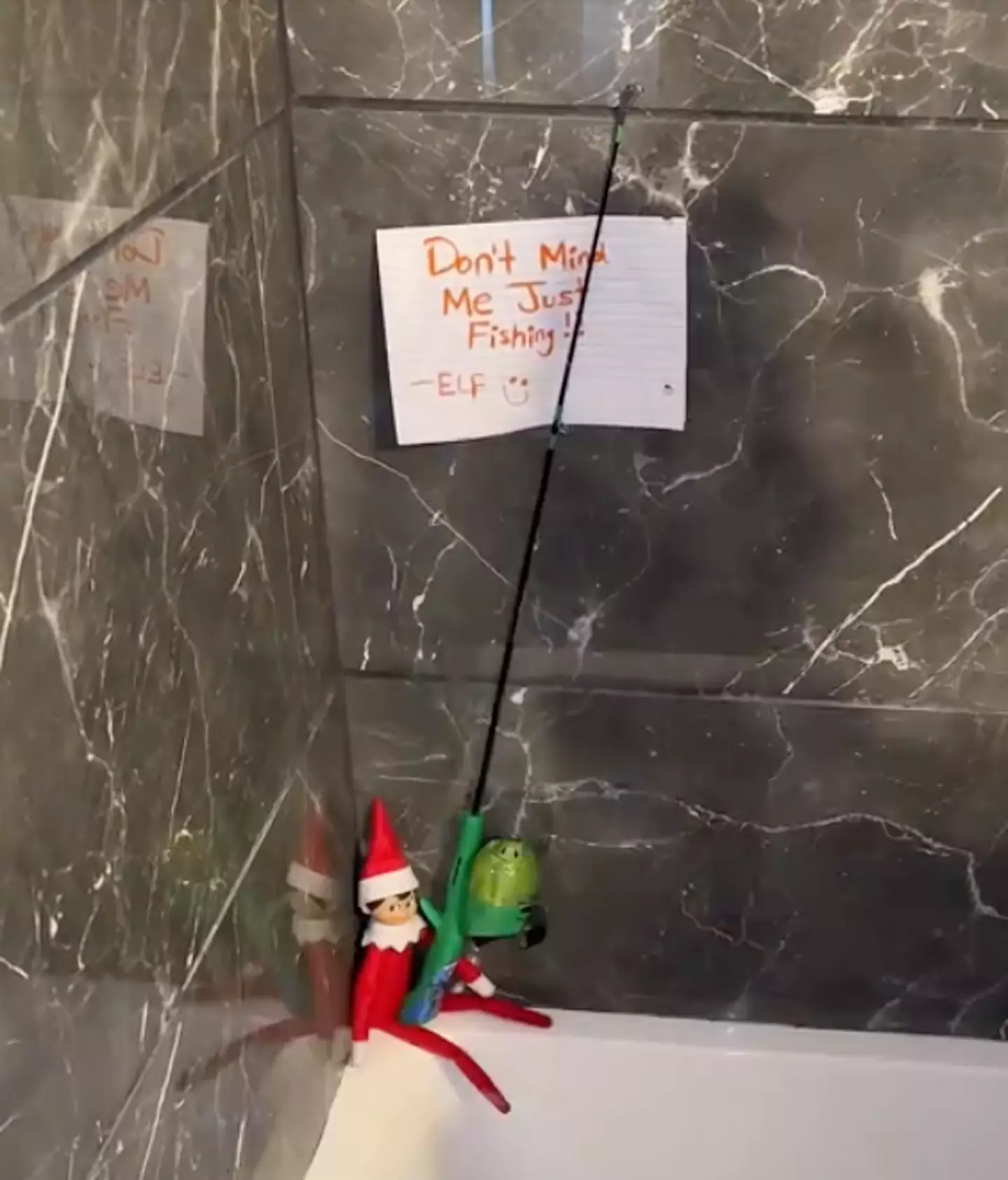 TikToker Cece has been slammed for her 'cruel' and 'disturbing' Elf on the Shelf setup.