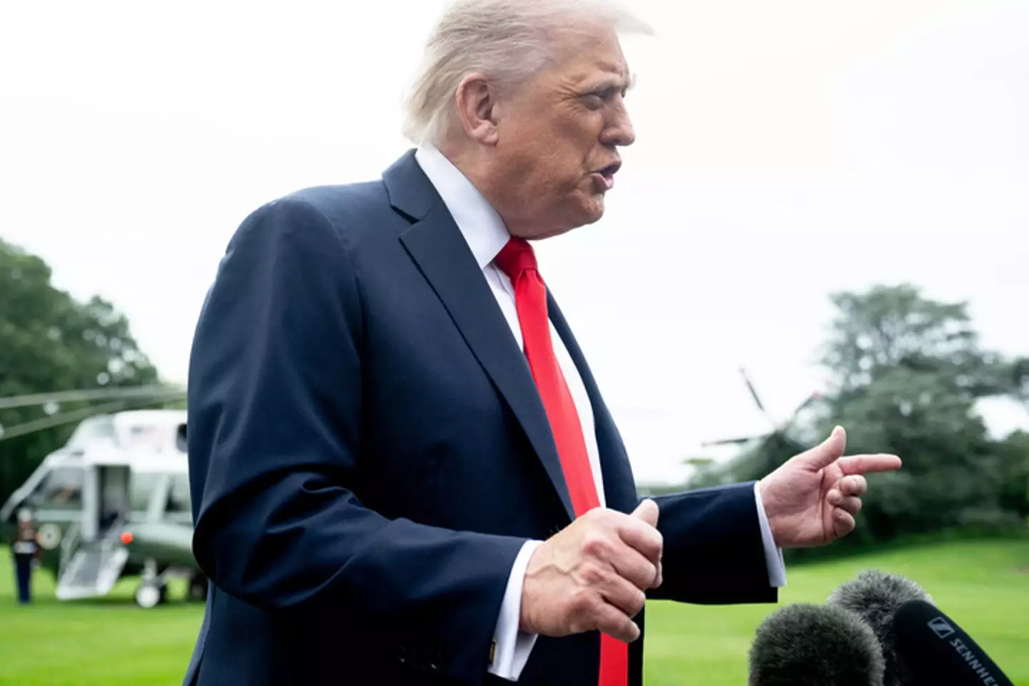 Donald Trump authorised another military strike on drug dealers this week (SAUL LOEB/AFP via Getty Images)