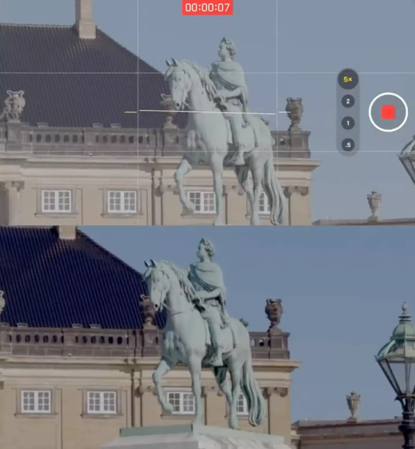 The action mode is certainly impressive.