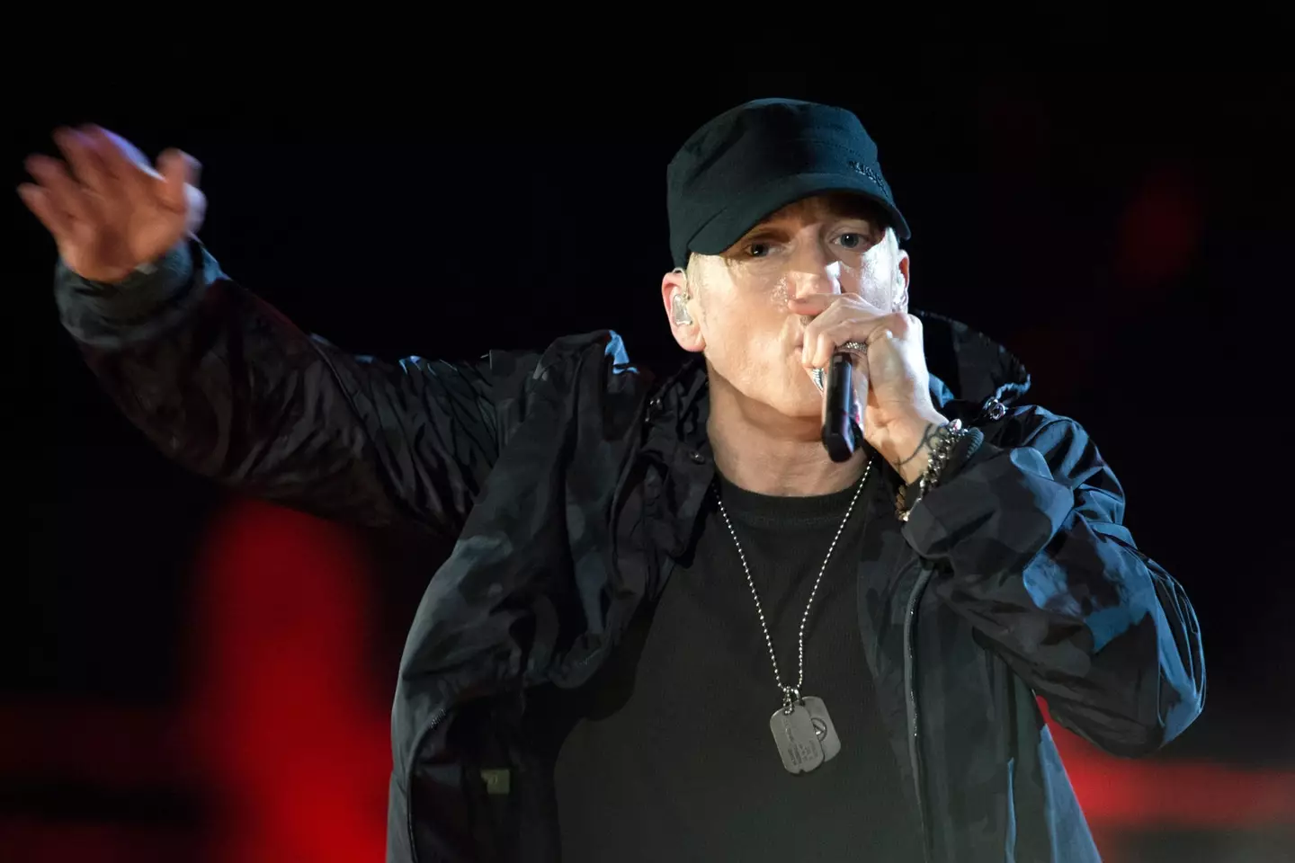 Eminem performing (Alamy)