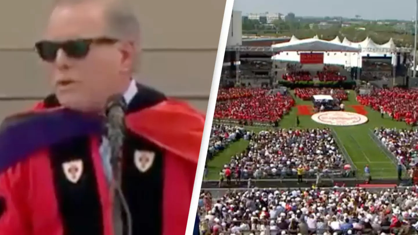 Students yell at Warner Bros. CEO to 'pay your writers' as they interrupt his speech at graduation ceremony