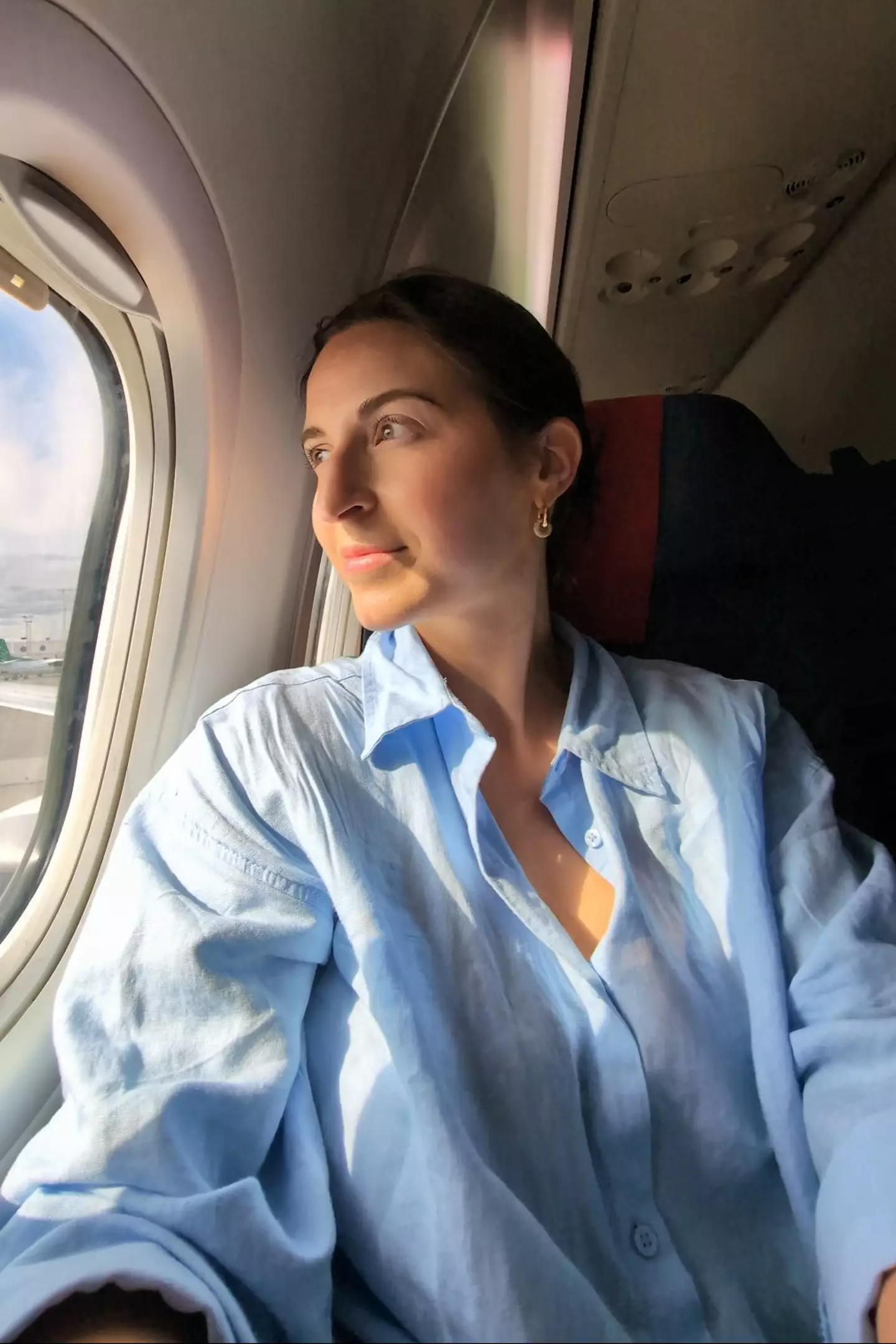 El Refai has clocked up more than 30,000 miles and spent around $1,500 on flights since January (SWNS)