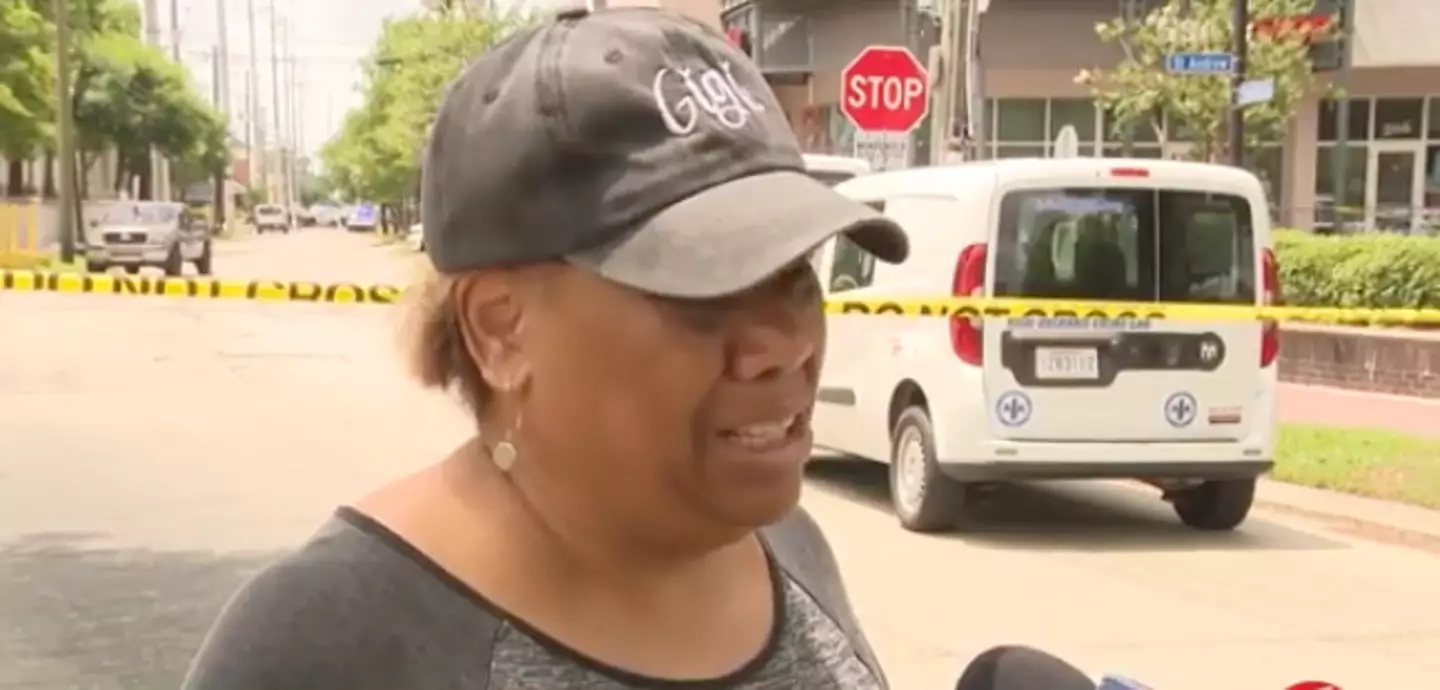 The witness said it looked like the officer 'did her job' (WDSU)