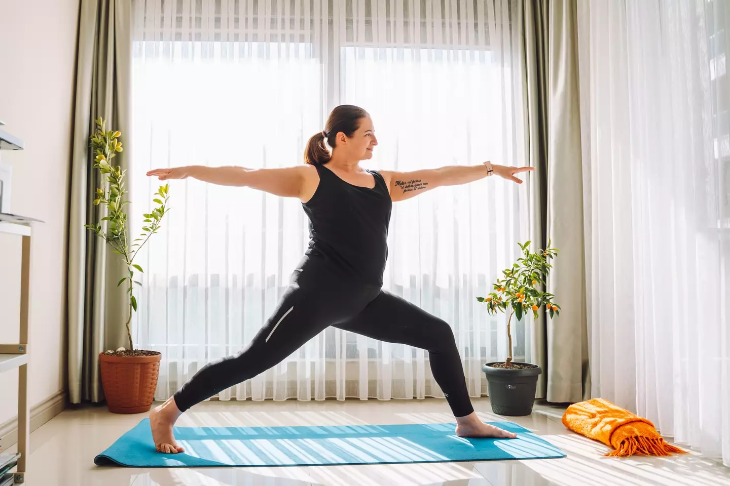 Flexibility could be an indicator of life expectancy. (Olga Rolenko / Getty)