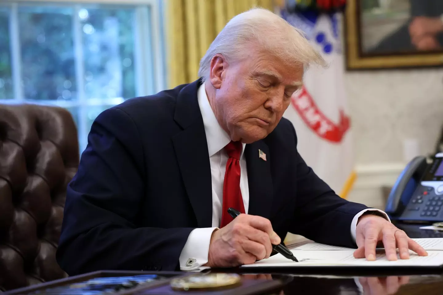 Trump is trying to control the narrative on statues, parks and monuments (Win McNamee/Getty Images)