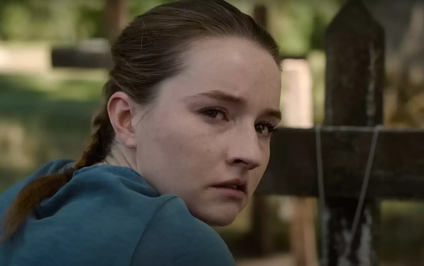 Kaitlyn Dever stars as Abby in The Last of Us season 2 (HBO/Max)