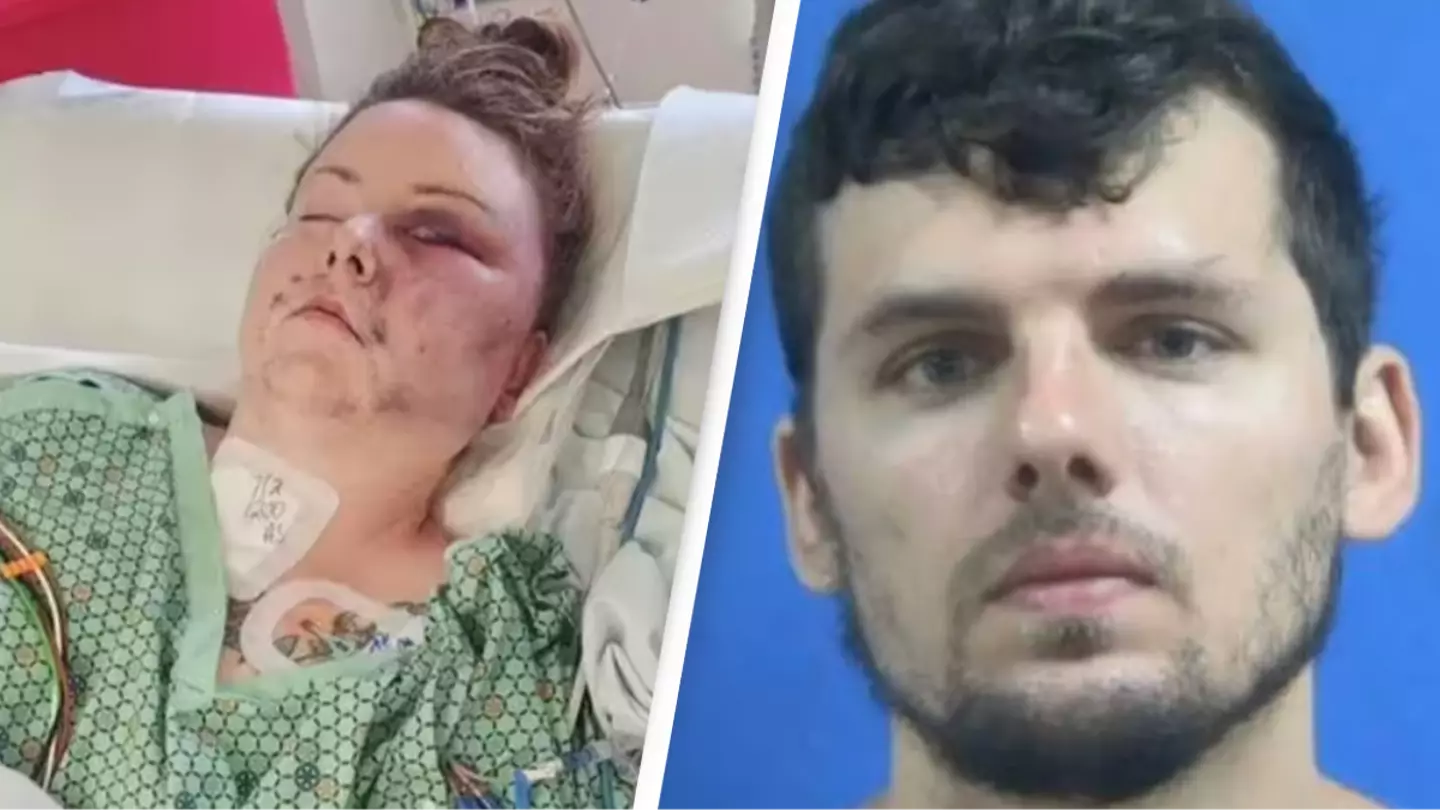 Miracle mom survives husband allegedly stabbing her nine times in front of children