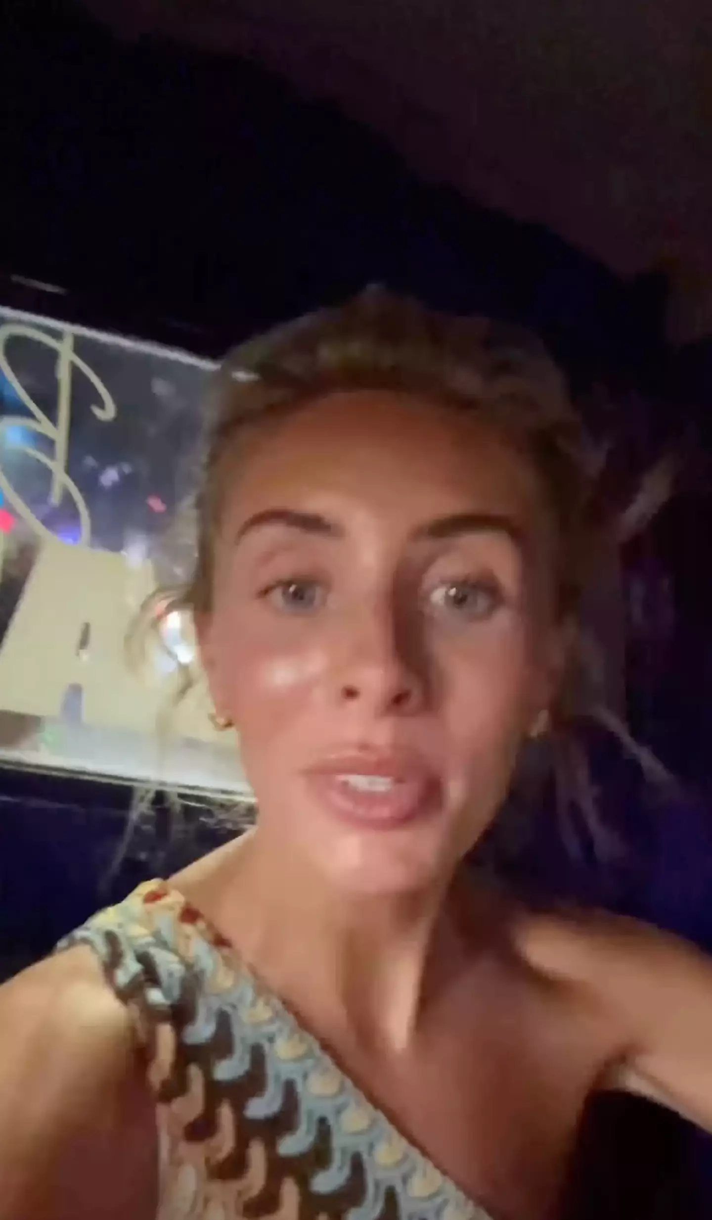 Billinger has been posting several videos of her partying in Bali (Instagram/@bonnieblue)