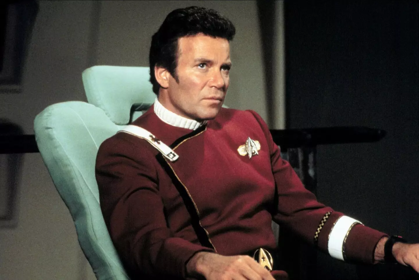 Shatner played Captain Kirk in Star Trek.