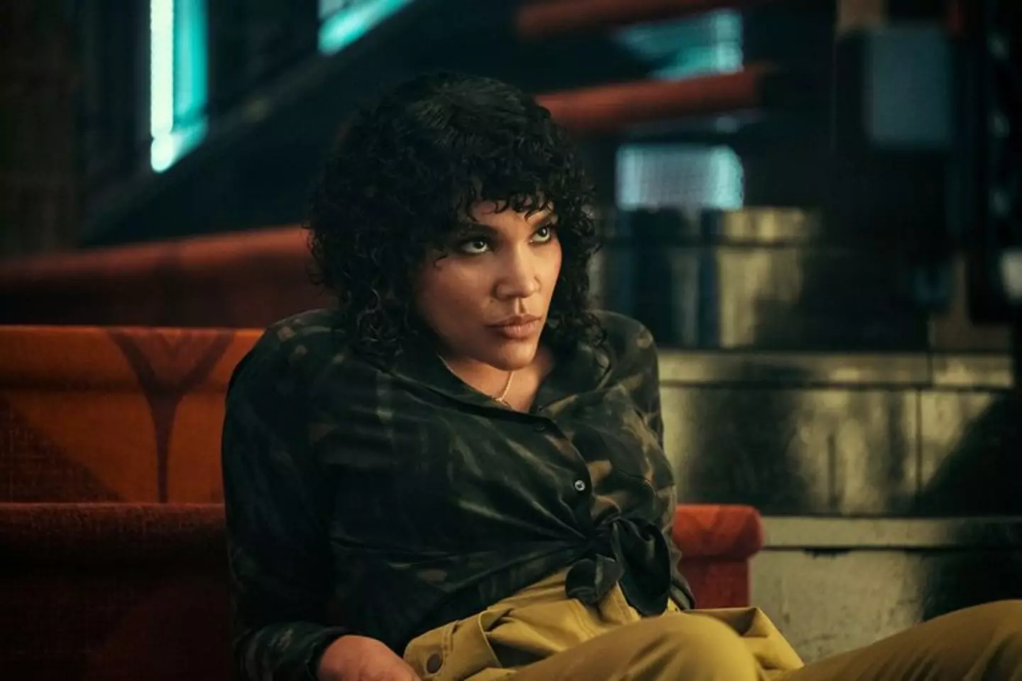 The controversial scene involved Emmy Raver-Lampman's Allison.