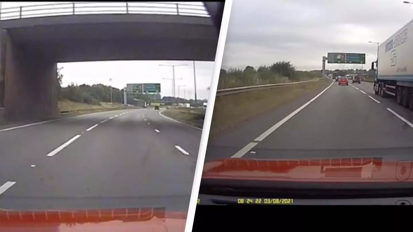 Instructor Reveals Dash Cam Footage Of Student Failing Driving Test