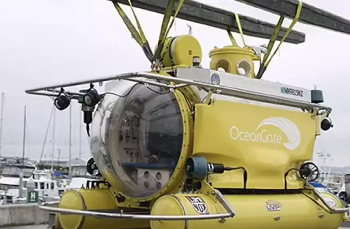 The Antipodes OceanGate submersible.