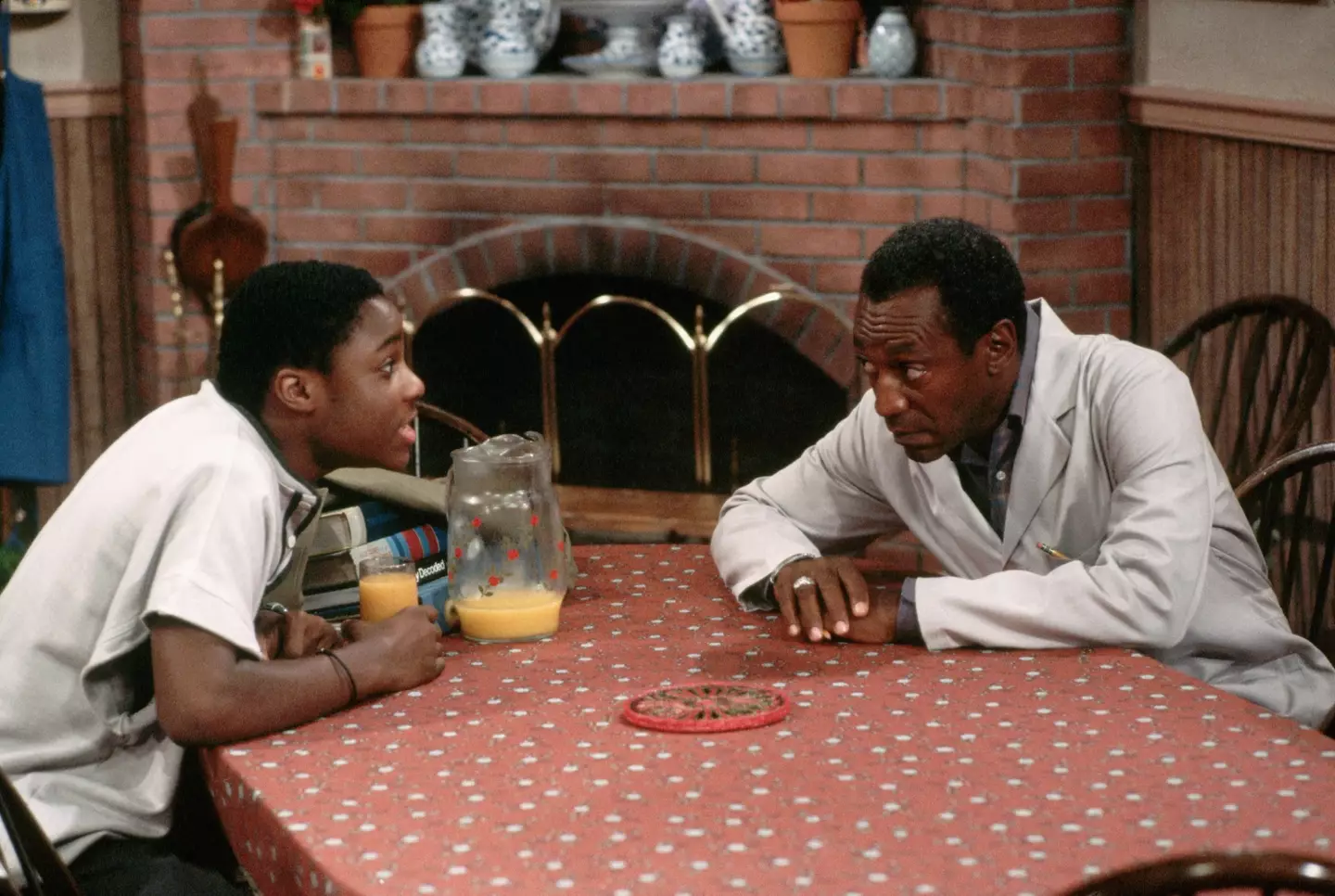 Warner and Cosby played father-son duo Cliff and Theodore Huxtable on the show (Jacques M. Chenet/CORBIS/Corbis via Getty Images)