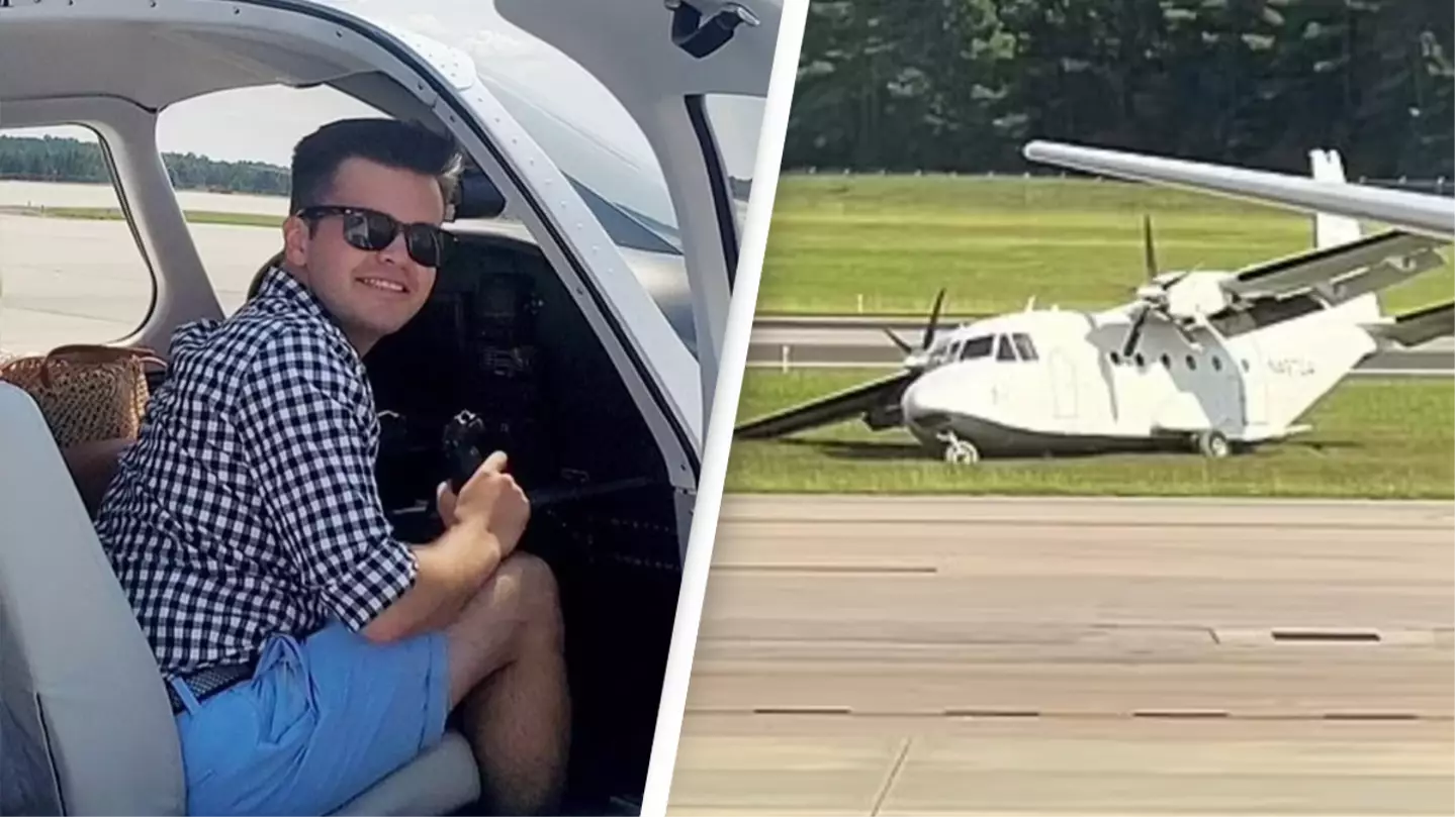 Chilling moment pilot calls 911 mid-flight after his co-pilot jumped out of plane to his death