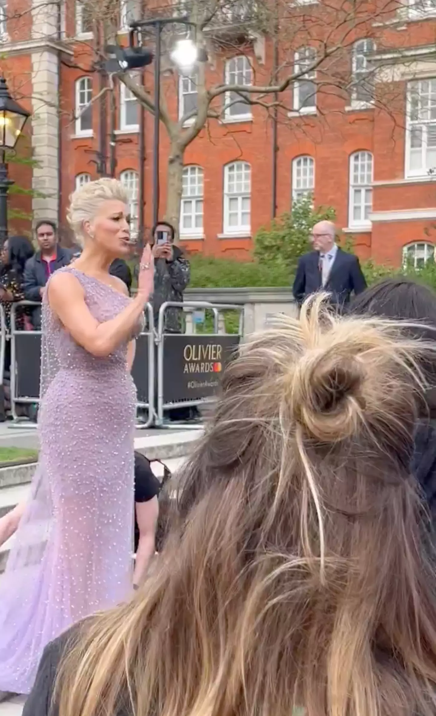 The actor was not impressed. (X/@odeiotedlasso)