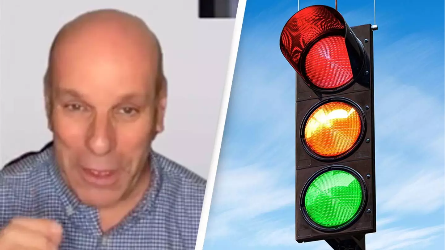 Bizarre Optical Illusion Makes You Think Traffic Light Colour Is Something It's Not