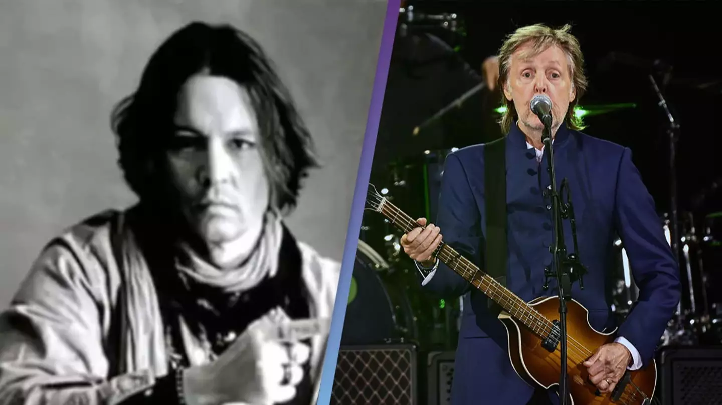 Paul McCartney Shows Johnny Depp On Screen During Concert