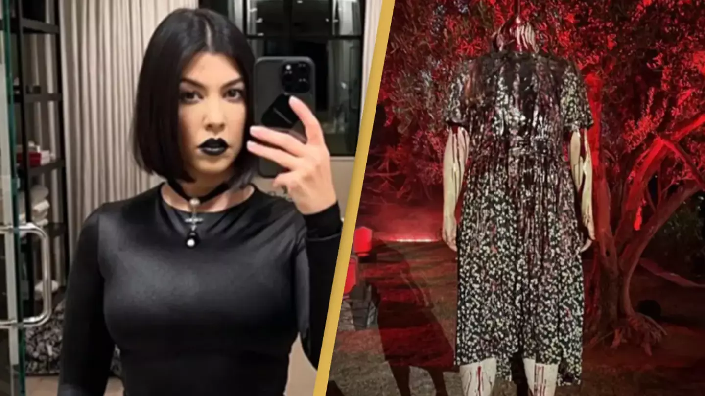Kourtney Kardashian is being called out for her 'inappropriate' Halloween party