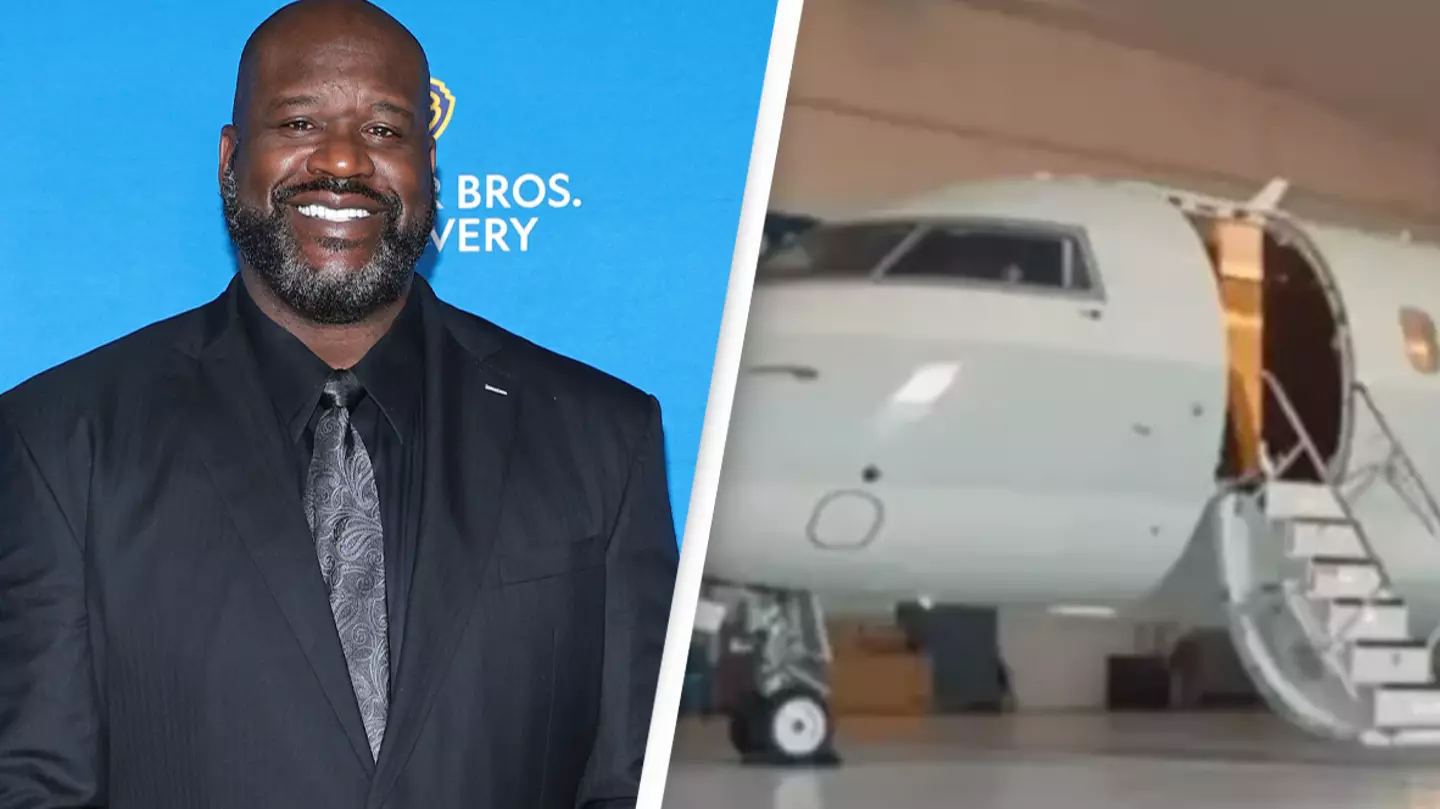 Shaquille O'Neal's maintenance bill on $27,000,000 'Dunkman' private jet is leaving people stunned