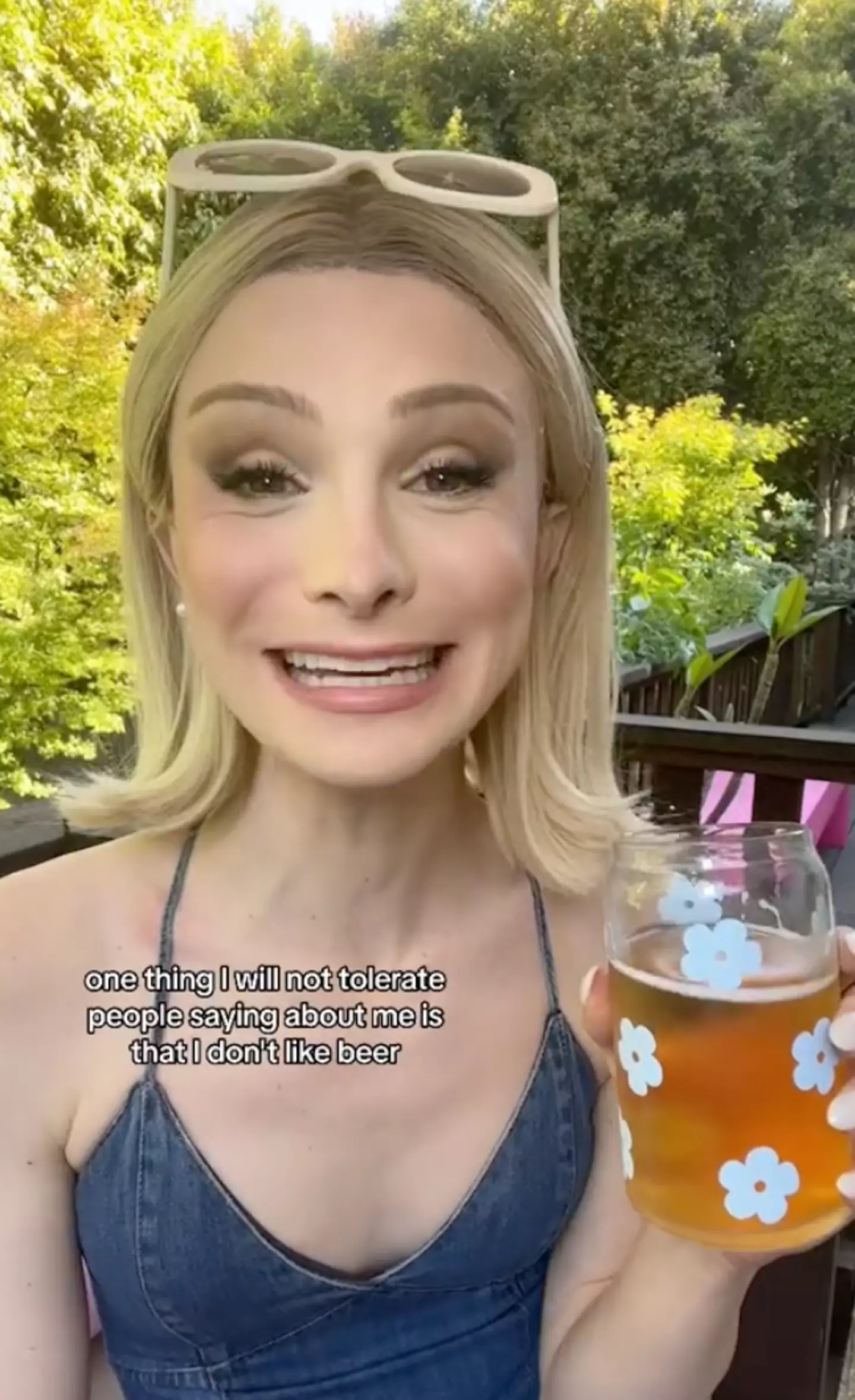 The influencer addressed the backlash.