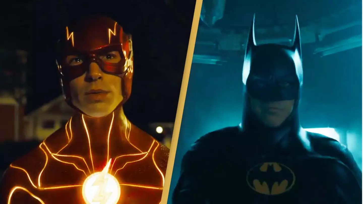 The first trailer for The Flash film with Ezra Miller has dropped