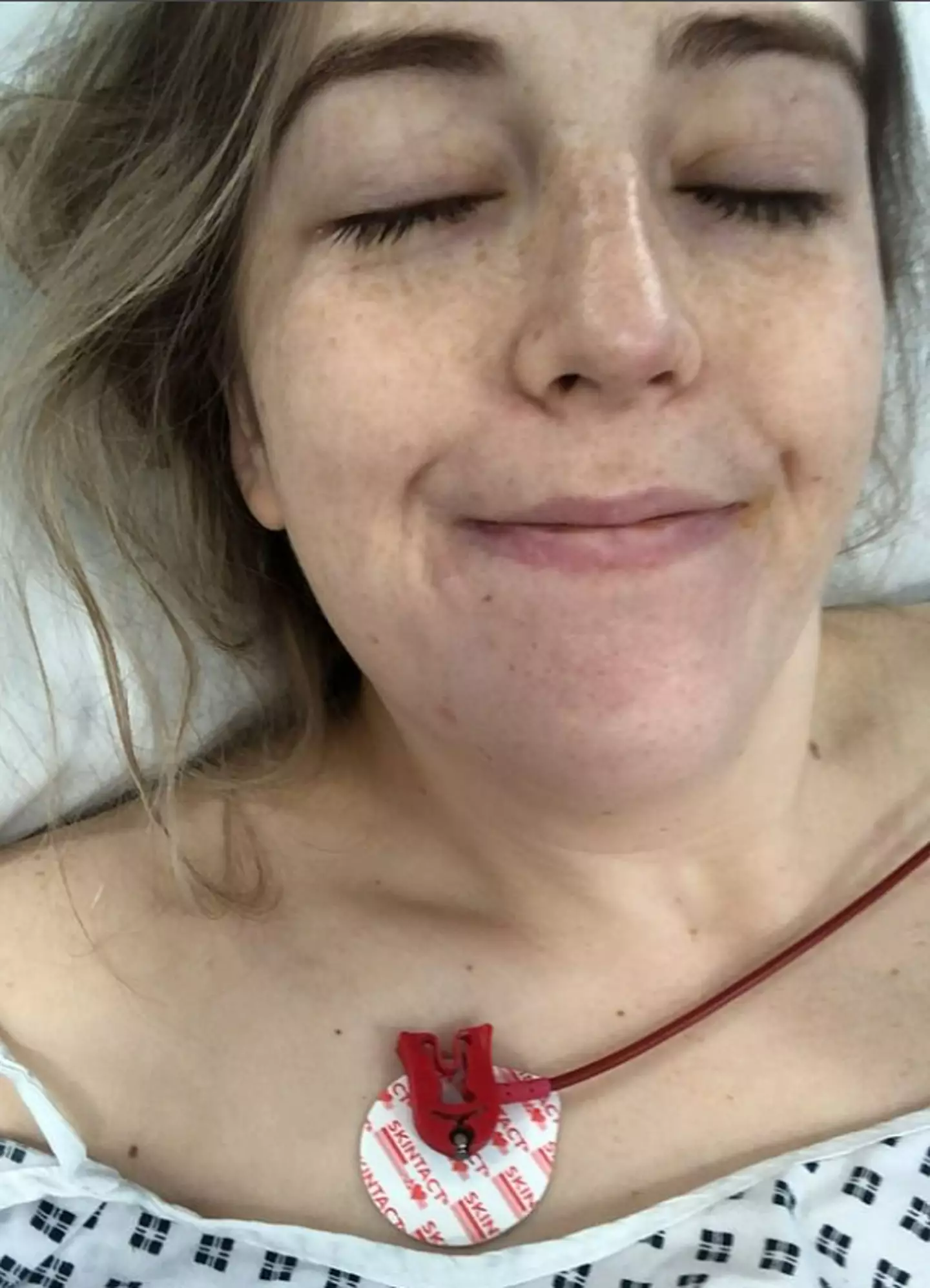 The paramedic has been rebuilding her life after the shocking stroke (Kennedy News and Media)