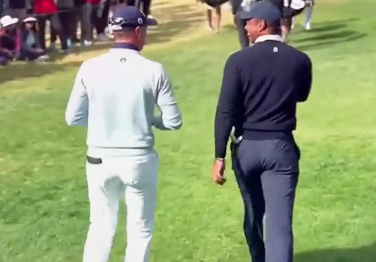 The golfing champ has been slammed for the prank.