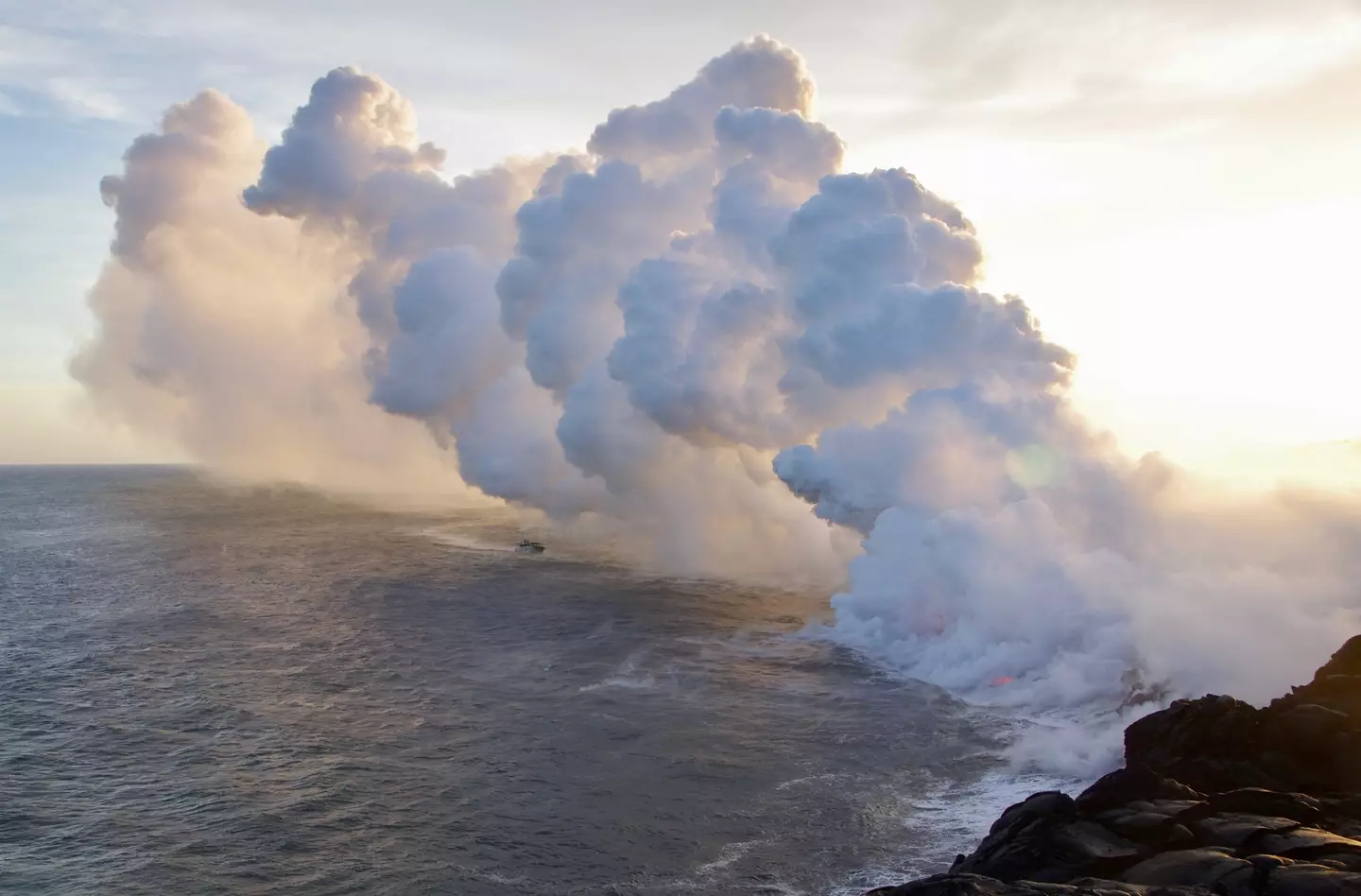 Underwater volcanoes are certainly a point of interest (Getty Stock Photo)