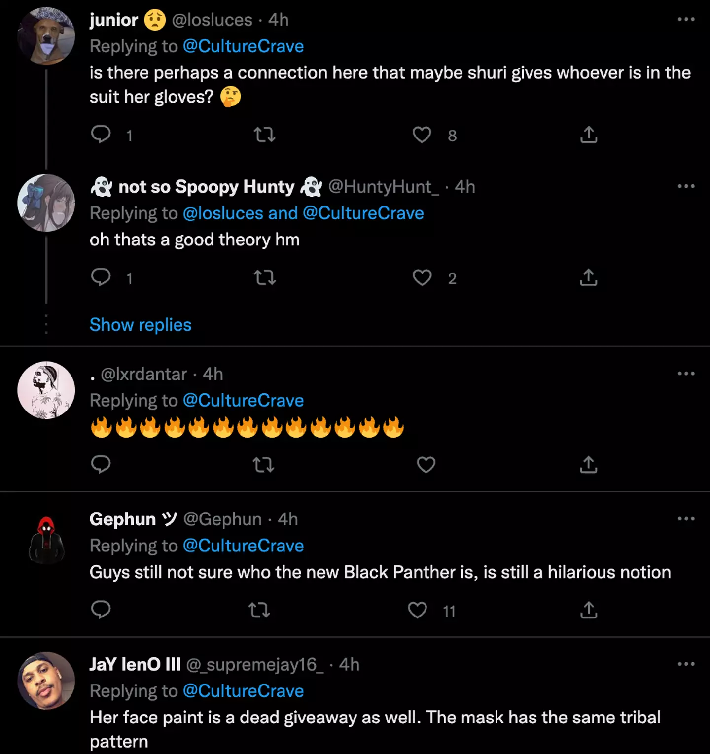 Other users flooded to the thread with their own theories.