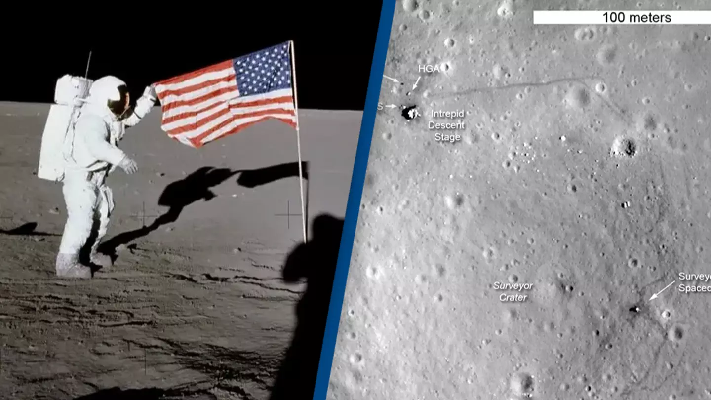 Expert reveals what actually happened to the flags NASA left on the moon