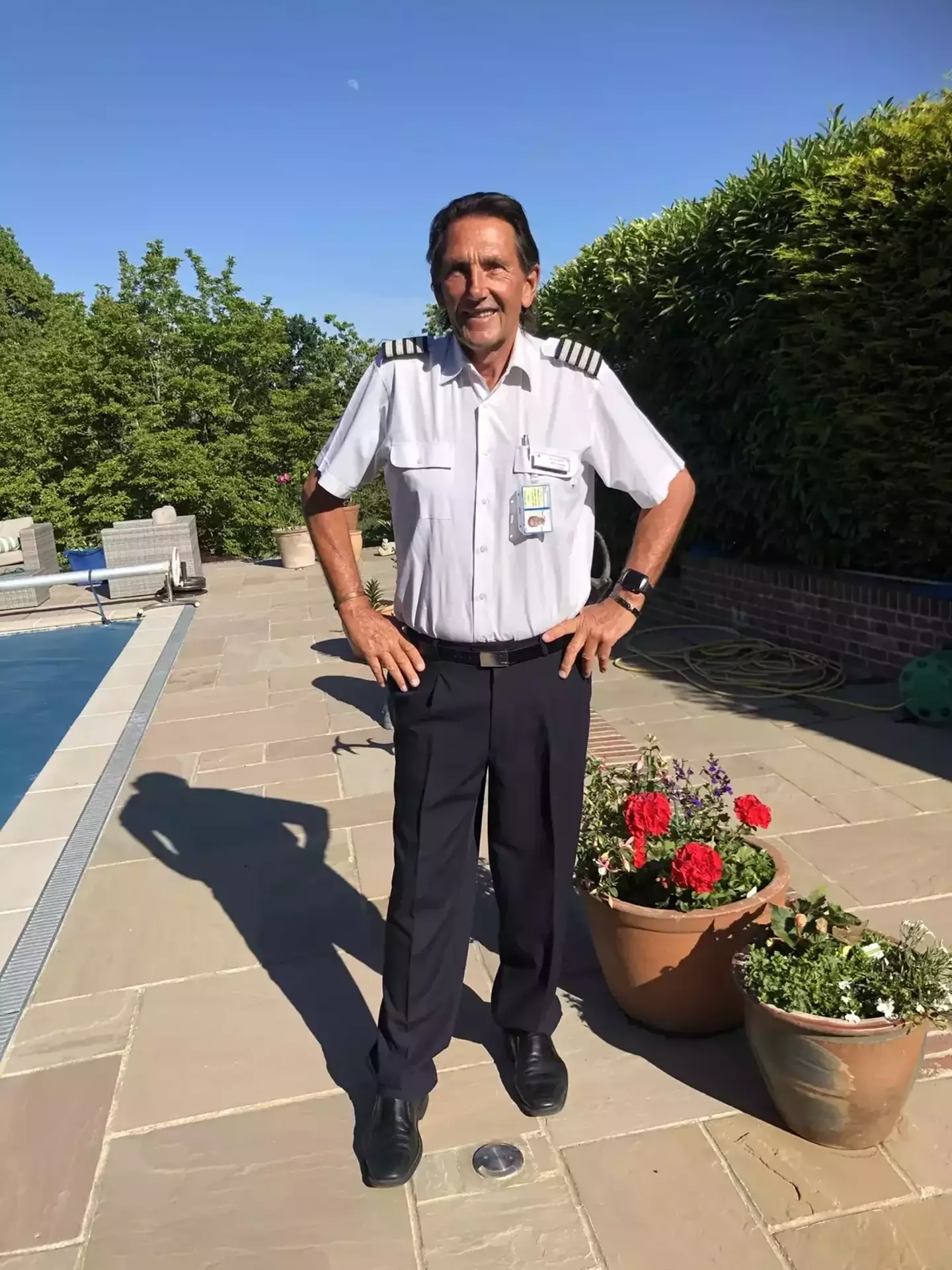 Pilot Nick Eades has revealed why the 'brace' position is so important (Nick Eades)