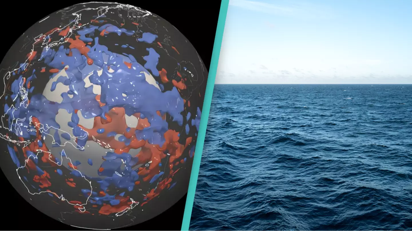Unexplained structures discovered underneath ocean completely baffle scientists with 'lost world' theory