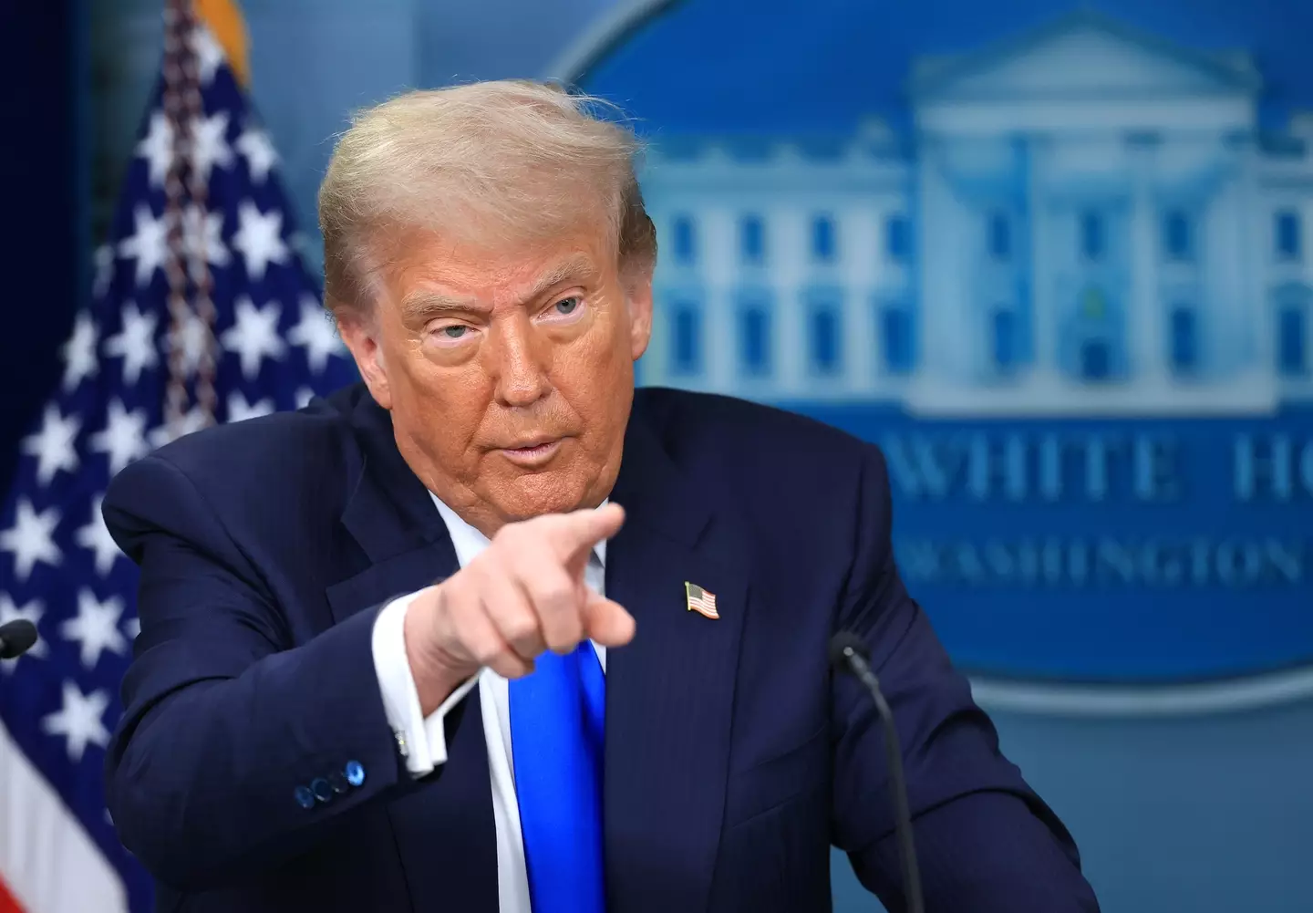 Tariffs announced by Donald Trump are being introduced next month (Joe Raedle/Getty Images)