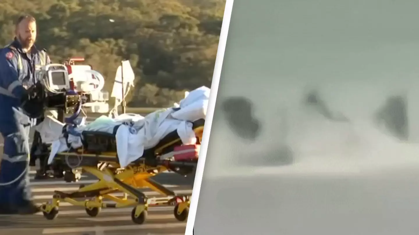 Terrifying clip shows moment surfer gets leg ripped off by great white shark just before it washed ashore