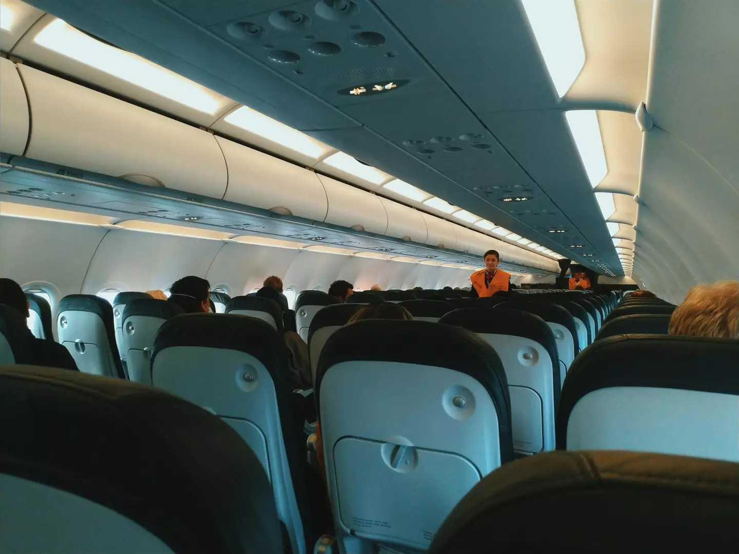 What would you do if you could choose your seat on a near-empty plane?