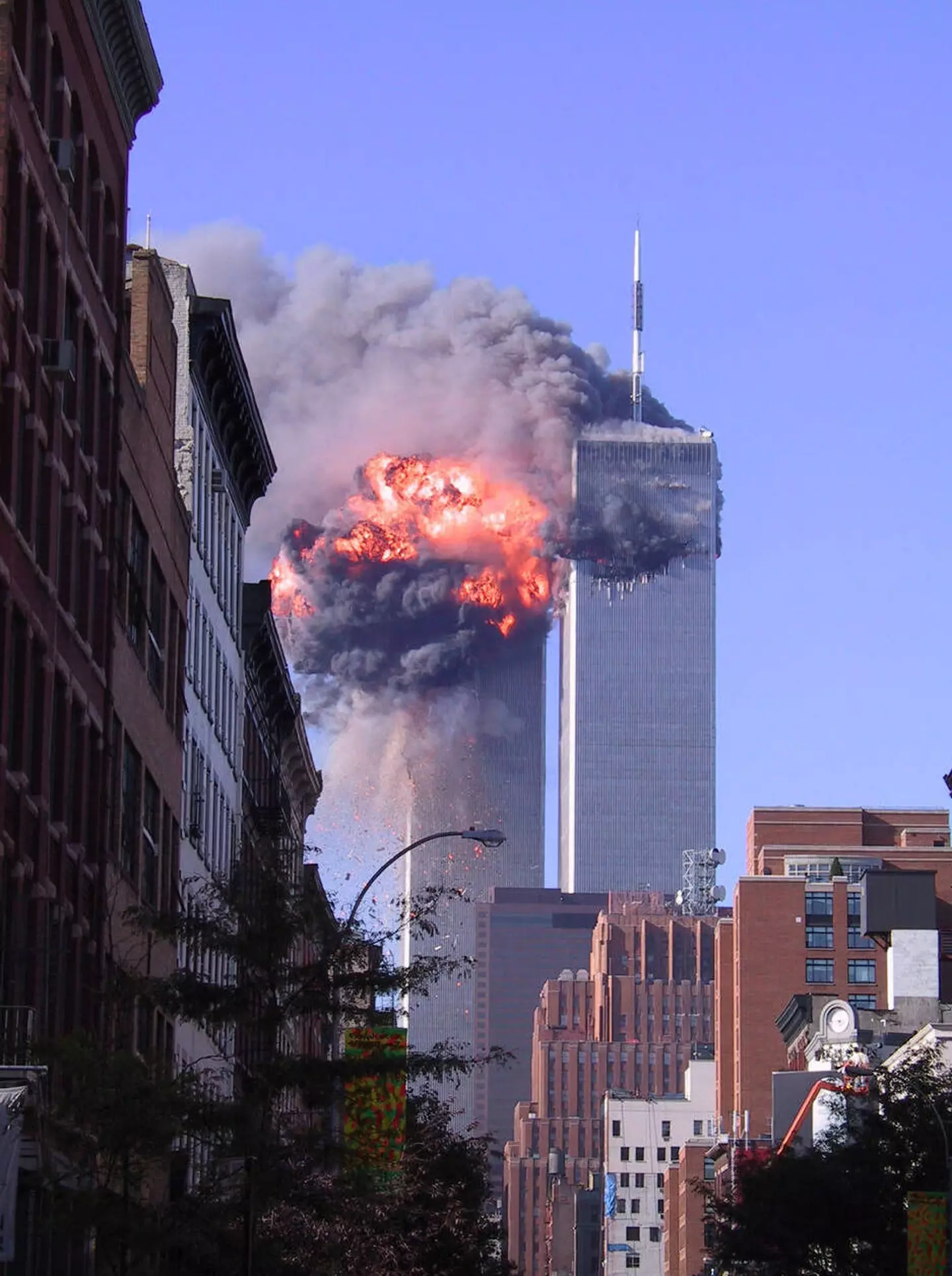 Flight 11 crashed into the south tower.