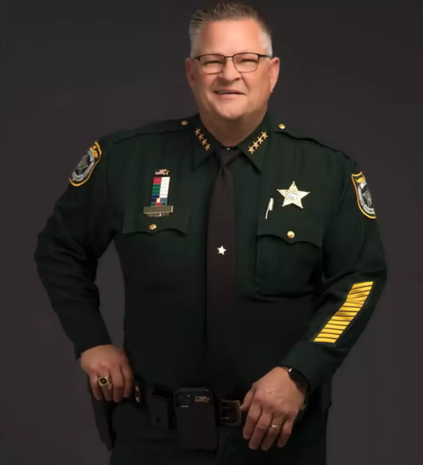 A Florida sheriff has made it clear that violence won't be tolerated from protestors (Brevard County Sheriff’s Office)