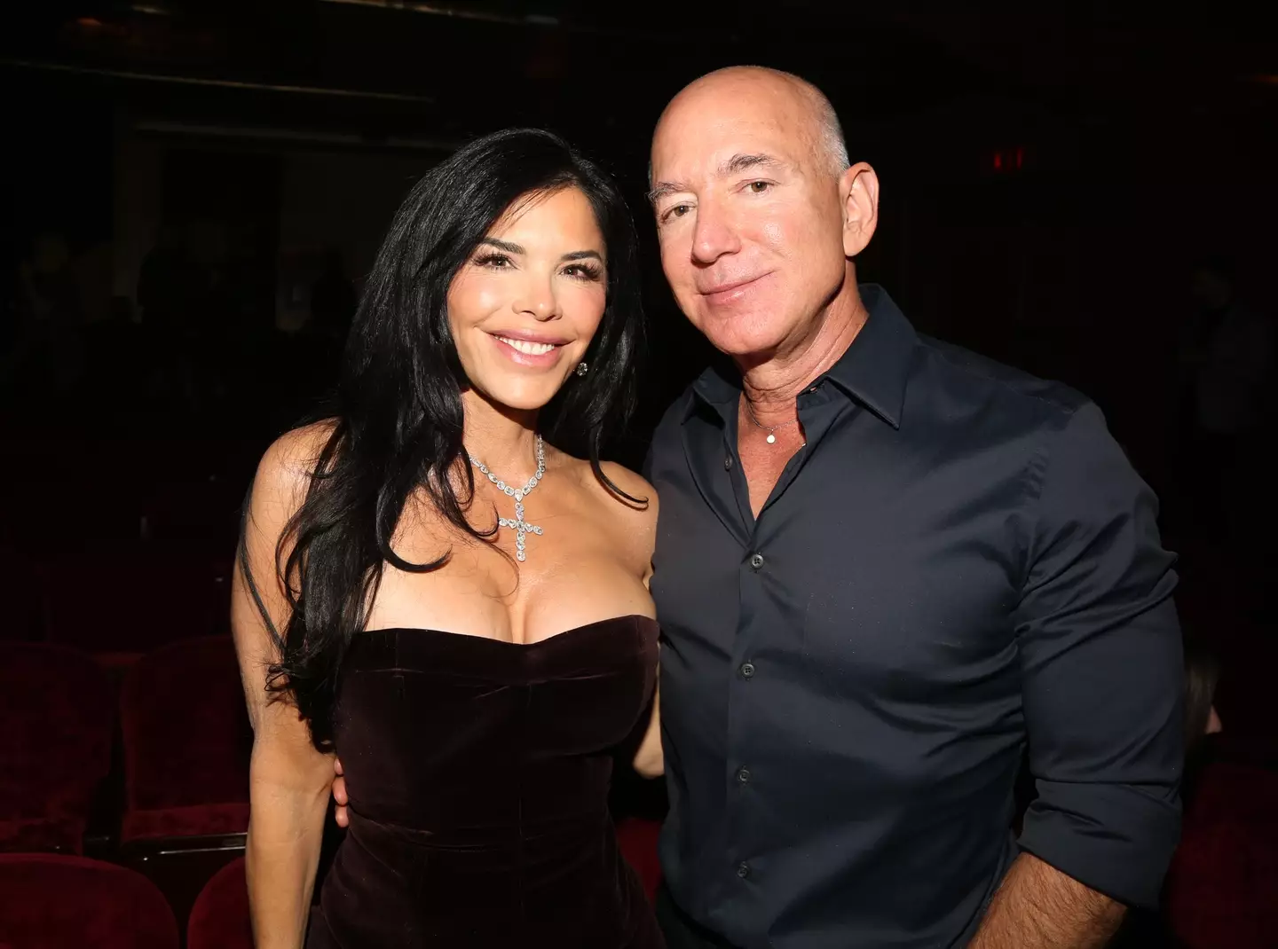 Jeff Bezos proposed to partner Lauren Sanchez on his Koru super yacht (Bruce Glikas/WireImage)