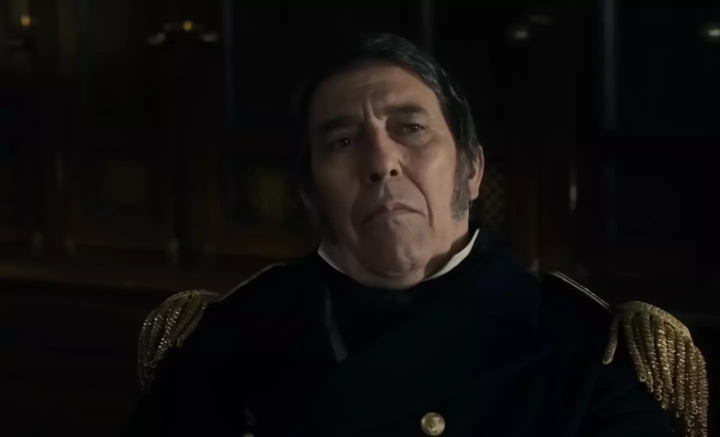Ciarán Hinds stars in The Terror. (AMC)
