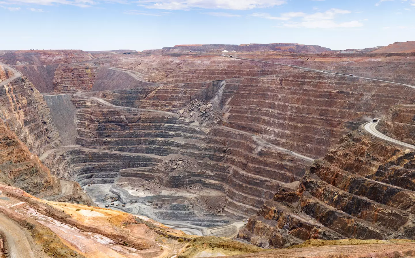 The group of workers were miners in the Kalgoorie-Boulder in Western Australia (Getty IMages/ Delectus)