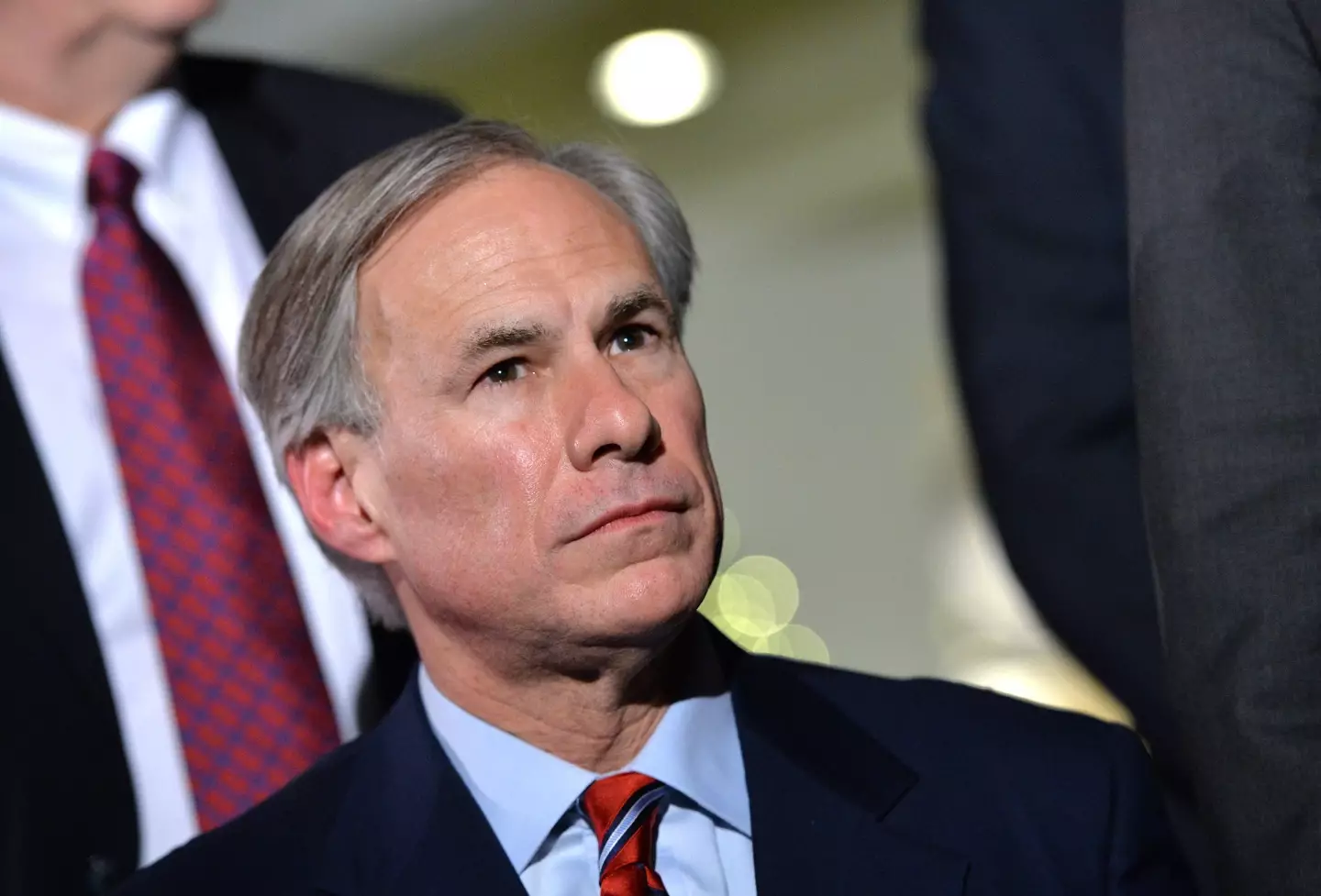 Abbott is running for governor again this year.