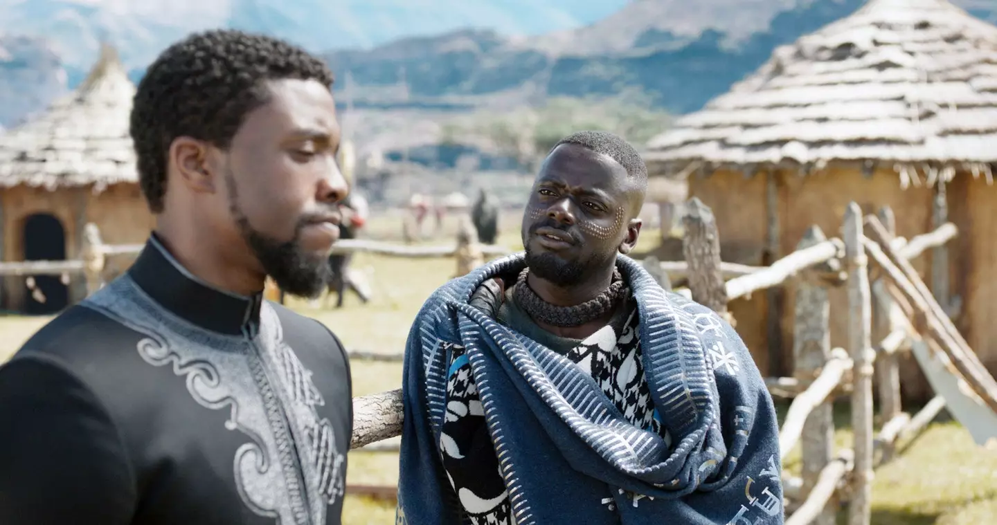 Daniel Kaluuya starred alongside Chadwick Boseman in Marvel movie Black Panther.