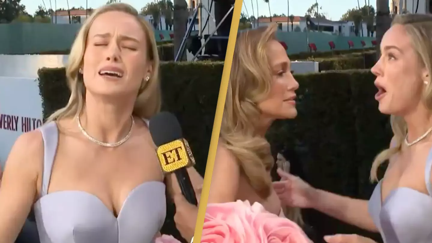 Brie Larson completely overwhelmed as she meets Jennifer Lopez for the first time